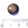 Vojenský motiv malý ∅14,1mm